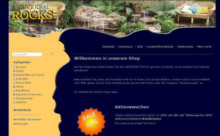 Universal Rocks germany