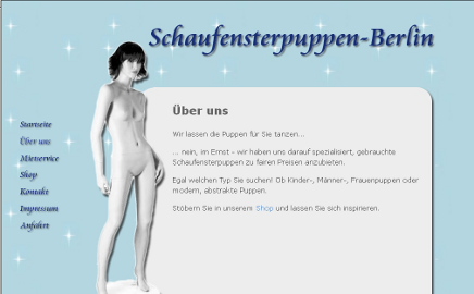 Schaufensterpuppen Berlin